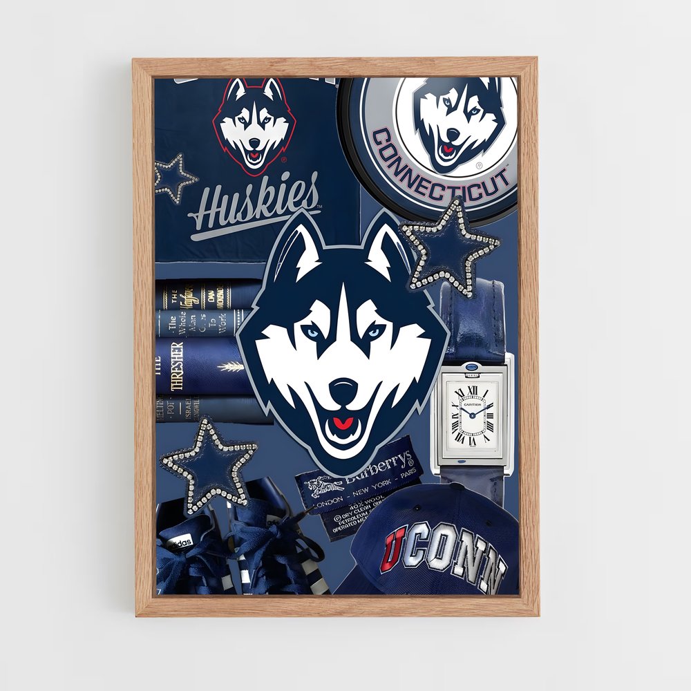 Poster Uconn Spirit – affiche Basketball (vue 4)
